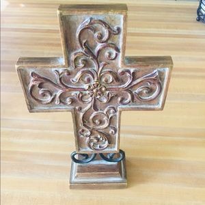 SLAH Jubilation Cross  Resin w/Metal Accents New in Box